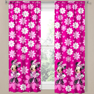 Disney Minnie Mouse Home Rod-Pocket Curtain Panel
