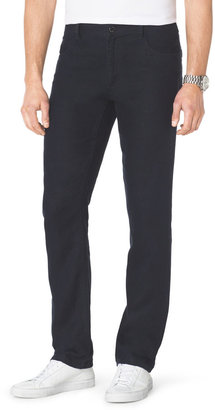 Michael Kors Modern-Fit Linen Jeans