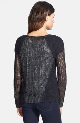 Eileen Fisher The Fisher Project 'Tarnished' Ballet Neck Layering Sweater
