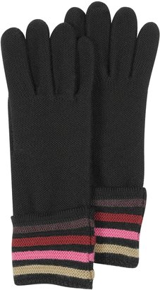 Sonia Rykiel Multico Cardinal Stripe Wool Women's Gloves