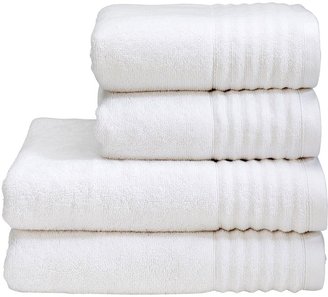 Christy Florida white hand towel