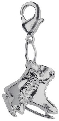 Women's Jezlaine® Charm Silver Plated Ice Skate - Silver