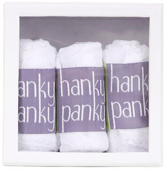 Hanky Panky Pack Of 3 White Low Rise Lace Thongs