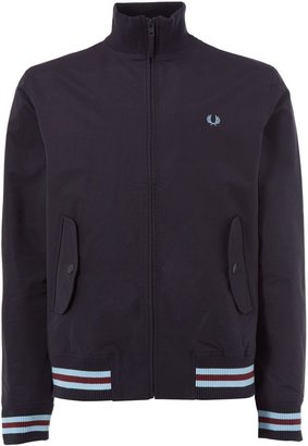 Fred Perry Men's Tipped nylon bomber jacket