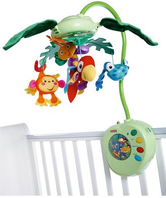 Fisher-Price Rainforest Peek-a-Boo Leaves Musical Mobile