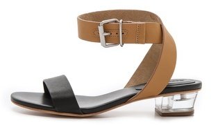 See by Chloe Lucite Low Heeled Sandals