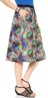 re:named Palm Leaf Skirt