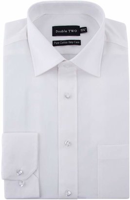 House of Fraser Men's Double TWO 100 Cotton Poplin Shirt