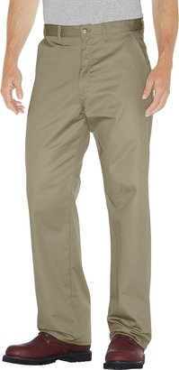 Dickies Men's Relaxed Fit Cotton Flat Front Pant