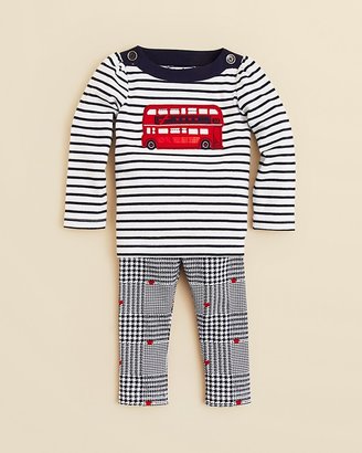 Hartstrings Infant Girls' Stripe Bus Tee & Printed Leggings - Sizes 12-24 Months