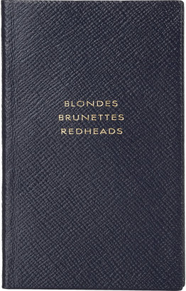 Smythson Panama "Blondes, Brunettes and Redheads" Address Book