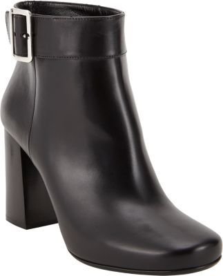Prada Side-Buckle Ankle Boots