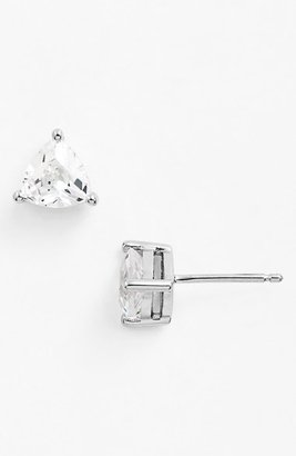 Nordstrom Boxed Trillion 2ct tw Cubic Zirconia Stud Earrings