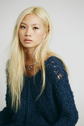 Free People Up the Ladder Pullover