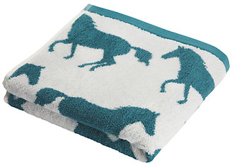 Anorak Horse Towel, Green