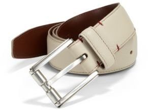 Saks Fifth Avenue Pebbled Leather Belt