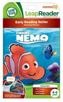 Leapfrog LeapReader Early Reader Storybook Diney Pixar Finding Nemo