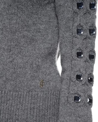 Juicy Couture Embellished Cable Turtleneck