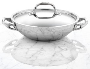Anolon Tri-Ply Stainless Steel 3 Qt. Covered Braiser