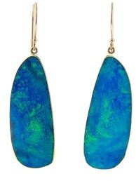 Jamie Joseph Asymmetrical Australian Opal Earrings