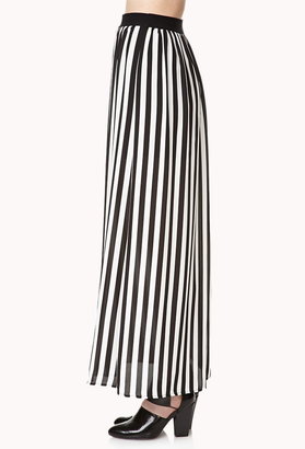 Forever 21 Darling Striped Maxi Skirt