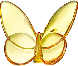 Baccarat Yellow crystal butterfly