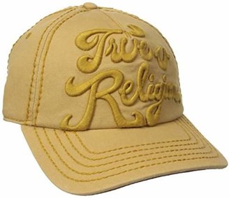 True Religion Men's Tonal 3-D Logo Baseball Cap