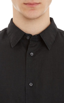 Vince Linen Point-Collar Shirt
