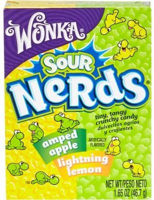 River Island Apple and lemon sour Nerds sweets