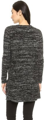 Enza Costa Boucle Sweater Coat
