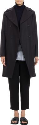 Marni Cutaway-Front Double-Breasted Coat