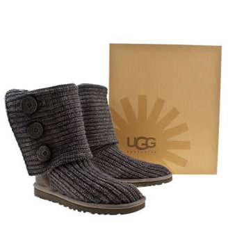 UGG womens navy classic cardy boots