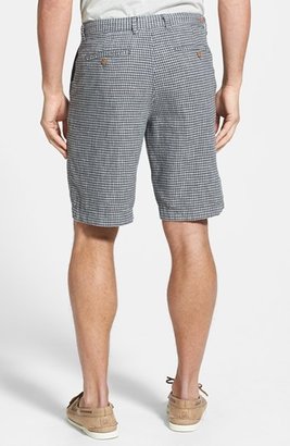 Tommy Bahama 'Colada' Check Linen & Silk Shorts