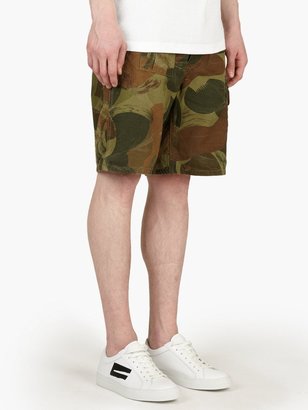 Polo Ralph Lauren Mens Camo Print Relaxed-Fit Shorts