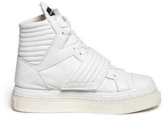 'Missura' quilted leather sneakers
