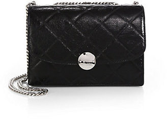 Marc Jacobs Quilted-Leather Trouble Shoulder Bag