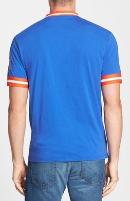 Mitchell & Ness 'New York Knicks - Game Ball' Tailored Fit Short Sleeve Henley