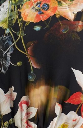 Ted Baker 'Opulent Bloom' Print Back Cardigan