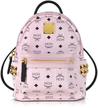 MCM Chalk Pink Extra Mini Stark Backpack