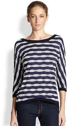 Bailey 44 Double Back Striped Top