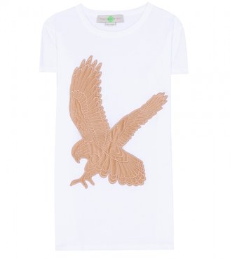 Stella McCartney Cotton T-shirt with appliqué