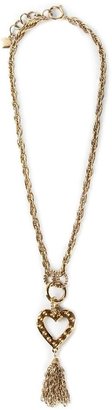 Moschino VINTAGE heart pendant necklace