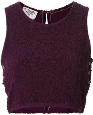 Chanel Vintage cropped tank top