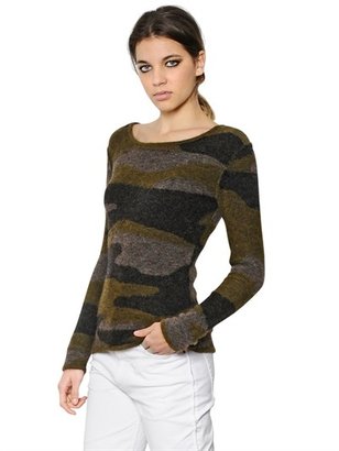 Etoile Isabel Marant Camouflage Wool Blend Sweater