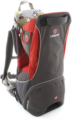 LittleLife Little Life L10530 Cross Country S2 Child Carrier (Red/Charcoal)