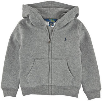 Ralph Lauren full zip heavy fleece hoodie