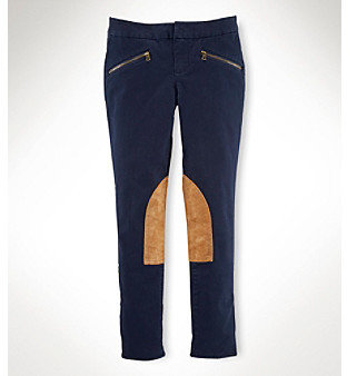 Ralph Lauren Childrenswear Girls' 7-16 Twill Skinny Pants