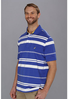 Nautica Big & Tall Wide Stripe Polo Shirt