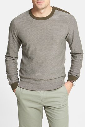 Façonnable Stripe Crewneck Sweater