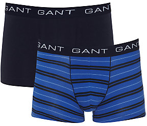 Gant Multi Stripe Trunks, Pack of 2, Blue/Navy